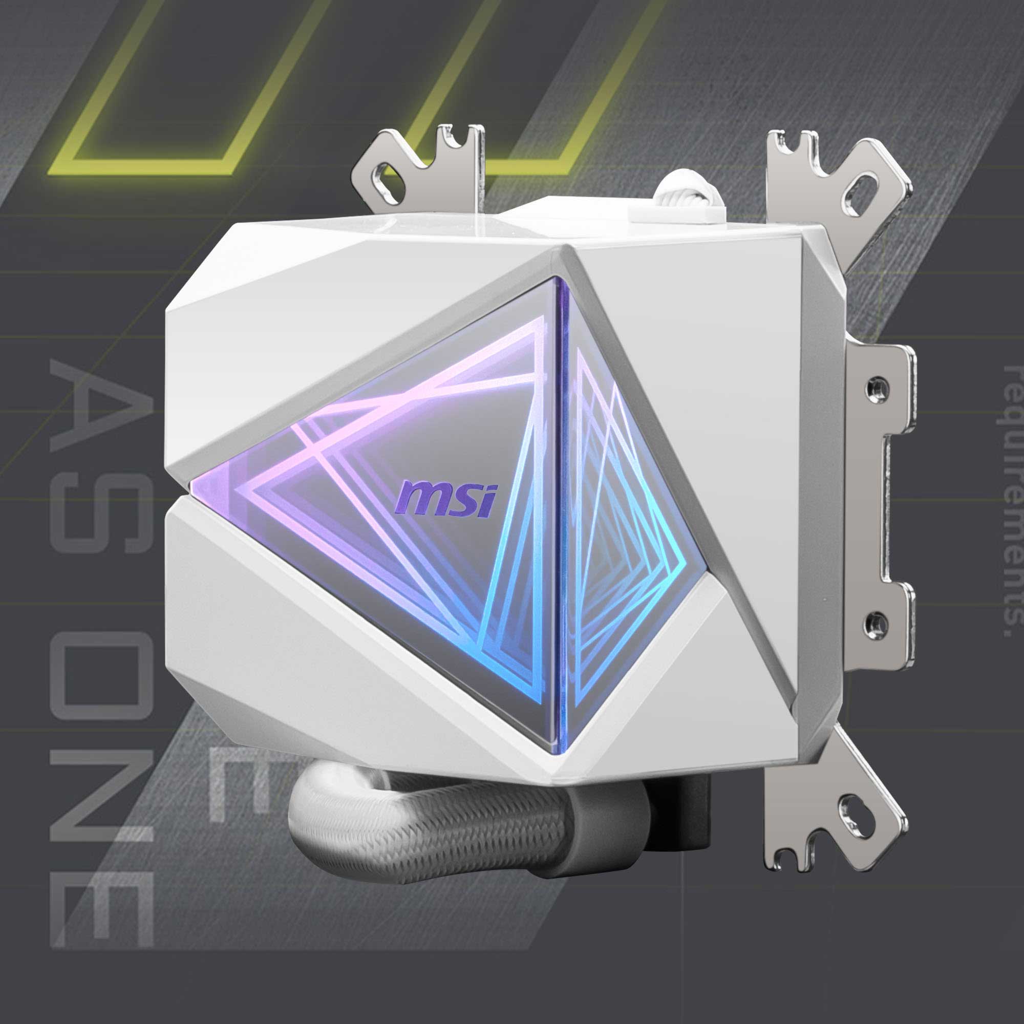 MSI MAG CoreLiquid I360 White - AIO ARGB CPU Liquid Cooler